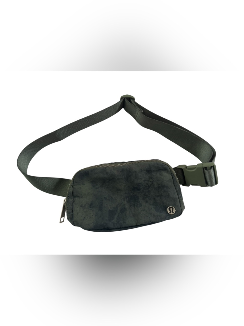 Lululemon Everywhere Belt Bag Dark Green abstract camo #NE339